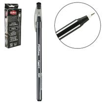 Kit com 12 Canetas Esferográfica Smart 0.7mm Preto - GOLLER