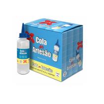 Kit com 12 Colas de Silicone Líquido Transparente 100ml Secagem Rápida, Alta Fixação Ideal EVA, Kit com 12 Colas de Silicone Líquido Transparente 100ml Secagem Rápida, Alta Fixação Ideal EVA,