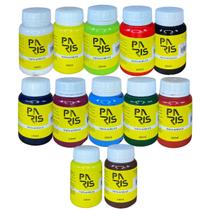 Kit com 12 Cores Completo para Estúdio 100ml