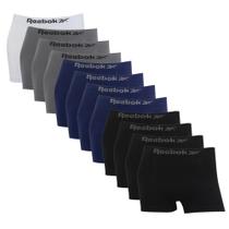 Kit Com 12 Cuecas Boxer Masculina Adulto Reebok Original