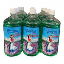 Kit Com 12 Deo-Colônia Alfema Halley Original 1 Litro