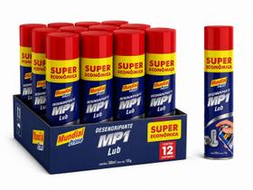 Kit com 12 Desengripante Anticorrosivo Mp1 321ml Spray Mundial Prime Kit com 12 Desengripante Anticorrosivo Mp1 321ml Spray Mundial Prime