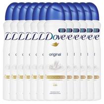 Kit com 12 Desodorante Dove Aerosol Women Original 150ml