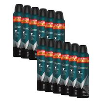 Kit com 12 Desodorantes Antitranspirantes Aerosol Masculino Rexona Invisible 72 horas 250ml Kit com 12 Desodorantes Antitranspirantes Aerosol Masculino Rexona Invisible 72 horas 250ml
