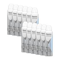 Kit com 12 Desodorantes Antitranspirantes Rexona Clinical Sem Perfume 150ml