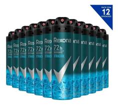 Kit com 12 Desodorantes Rexona Men 150ml