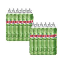 Kit com 12 Detergentes Líquido Lava Louças Brisa Limão 500 ml
