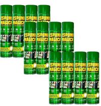 Kit com 12 espuma aerossol 400ml - proauto premium