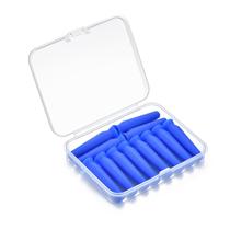 Kit com 12 ferramentas Twizz de silicone azul para inserir e remover lentes