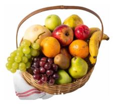 Kit Com 12 Frutas Artificiais Decorativas Cesta De Frutas Realismo Nas Cores e nos tamanhos das Frutas Idênticas as naturais