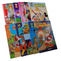 Kit Com 12 Gibis Mickey Pateta Donald Diversos Disney Hq Revista