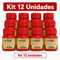 Kit com 12 Infinity 12 500mg Suplemento Alimentar em Cápsulas