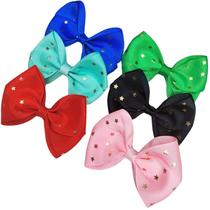 Kit com 12 Laços Cruzado Presilha de Cabelo Infantil Menina Kit com 12 Laços Cruzado Presilha de Cabelo Infantil Menina