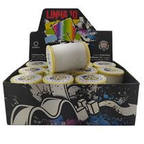 Kit com 12 Linha pipa corrente tubinho 183mts 200 jardas Kit com 12 Linha pipa corrente tubinho 183mts 200 jardas