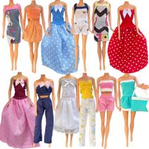Kit com 12 looks para bonecas BTYNA presente para menina