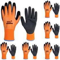 Kit Com 12 Luva de Segurança Therma Hot And Cold Volk