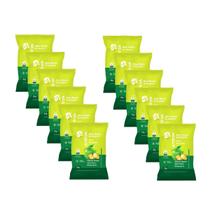 Kit com 12 pacotes Balas de Gengibre Mastigável Maçã Verde Ardrak 50g Kit com 12 pacotes Balas de Gengibre Mastigável Maçã Verde Ardrak 50g