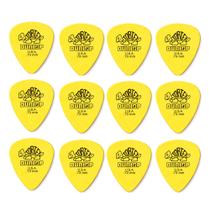 Kit Com 12 Palhetas Dunlop Tortex U.S.A .73mm Média Amarela Kit Com 12 Palhetas Dunlop Tortex U.S.A .73mm Média Amarela