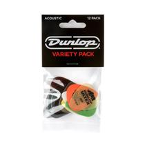 Kit Com 12 Palhetas Dunlop Variety Pack Acoustic Pvp112