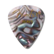 Kit com 12 Palhetas Fender Heavy Celuloide Premium 351 Shape Abalone Kit com 12 Palhetas Fender Heavy Celuloide Premium 351 Shape Abalone