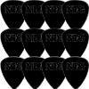 Kit Com 12 Palhetas Guitarra Violão Cavaquinho Nig 1,00