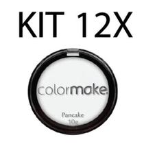 Kit Com 12 Pancakes Brancos Colormake