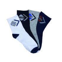 Kit Com 12 Pares De Meia Adulto Masculina Esportiva Academia Cano Alto Longa Sport Atacado - Amorarma