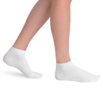 Kit com 12 pares de meia branca soquete ,40-46 Kit com 12 pares de meia branca soquete ,40-46