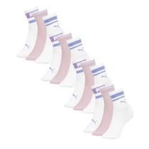 Kit Com 12 Pares De Meias Esportivo Sport Modelo Cano Longo Infantil Feminina Kit Com 12 Pares De Meias Esportivo Sport Modelo Cano Longo Infantil Feminina