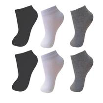 Kit Com 12 Pares De Meias Infantil Juvenil Unissex