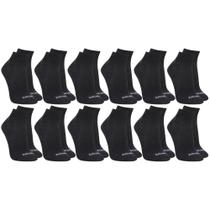 Kit Com 12 Pares De Meias Mash Modelo Cano Curto Esportiva Feminino E Masculino