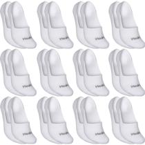 Kit com 12 Pares de Meias Sapatilha Invisível Algodão Hoahi Kit com 12 Pares de Meias Sapatilha Invisível Algodão Hoahi