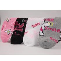 Kit com 12 Pares de Meias Soquete Feminina Adulto Kit com 12 Pares de Meias Soquete Feminina Adulto