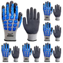 Kit Com 12 Pares Luva De Segurança Impacto Cut Oil Volk Térmica Até 100C Kit Com 12 Pares Luva De Segurança Impacto Cut Oil Volk Térmica Até 100C