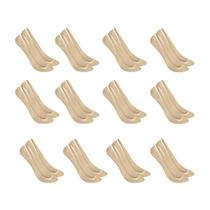 Kit Com 12 Pares Meias Selene Sapatilha Modelo Super Invisível Feminina Kit Com 12 Pares Meias Selene Sapatilha Modelo Super Invisível Feminina