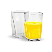 Kit Com 12 Peças - Copos Acrílico Transparete 450ml - Erca