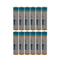 Kit Com 12 Pilhas Comum de Zinco AAA R3 - 1,5V Proeletronic