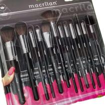 Kit Com 12 Pinceis Profissionais Macrilan Kp9 Kit Com 12 Pinceis Profissionais Macrilan Kp9