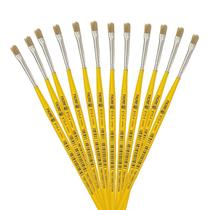 Kit Com 12 Pinceis Tigre Linha 815 Numero 04 Kit Com 12 Pinceis Tigre Linha 815 Numero 04