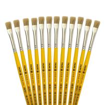 Kit Com 12 Pinceis Tigre Linha 815 Numero 08