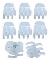 kIT COM 12 PIRANHAS TRIDENTE PRENDEDOR DE CABELO