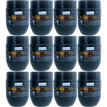 Kit com 12 Pomada Massageadora FisioFort Premium 240g