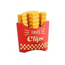 Kit com 12 Pregadores de Embalagem de Batata Frita - Interponte / WX Gift Kit com 12 Pregadores de Embalagem de Batata Frita - Interponte / WX Gift