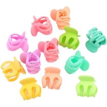 Kit com 12 Presilhas Médias de Plástico Coloridas - Tuli Kit com 12 Presilhas Médias de Plástico Coloridas - Tuli