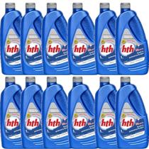 Kit com 12 Redutor de Alcalinidade HTH 1L