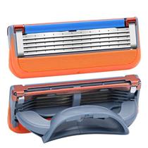 Kit Com 12 Refis Pequeno Gillete Fusion 5 ProGlide Tenha Um Ótimo Barbear