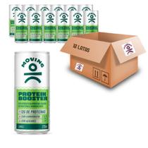 Kit Com 12 Refrigerante Proteico Moving Limão 270Ml