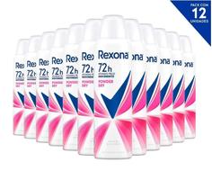 Kit com 12 Rexona Powder Dry 150ml Kit com 12 Rexona Powder Dry 150ml