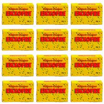 Kit com 12 - Sabonete Cremoso Enxofre 90g Aroeira Cosmética Antiacne, Antioleosidade e Purificante