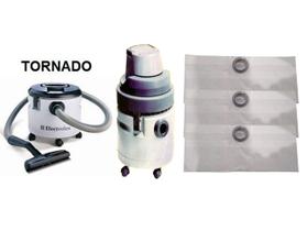 Kit Com 12 Sacos Descartáveis Aspirador De Pó Electrolux Tornado Ap20 A170 Job